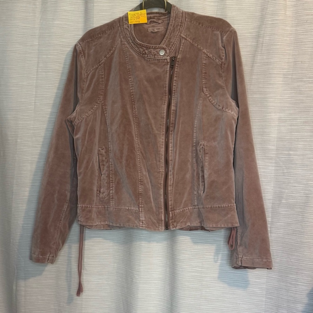 Maurices Women's Velvety Jacket in Dusty Rose